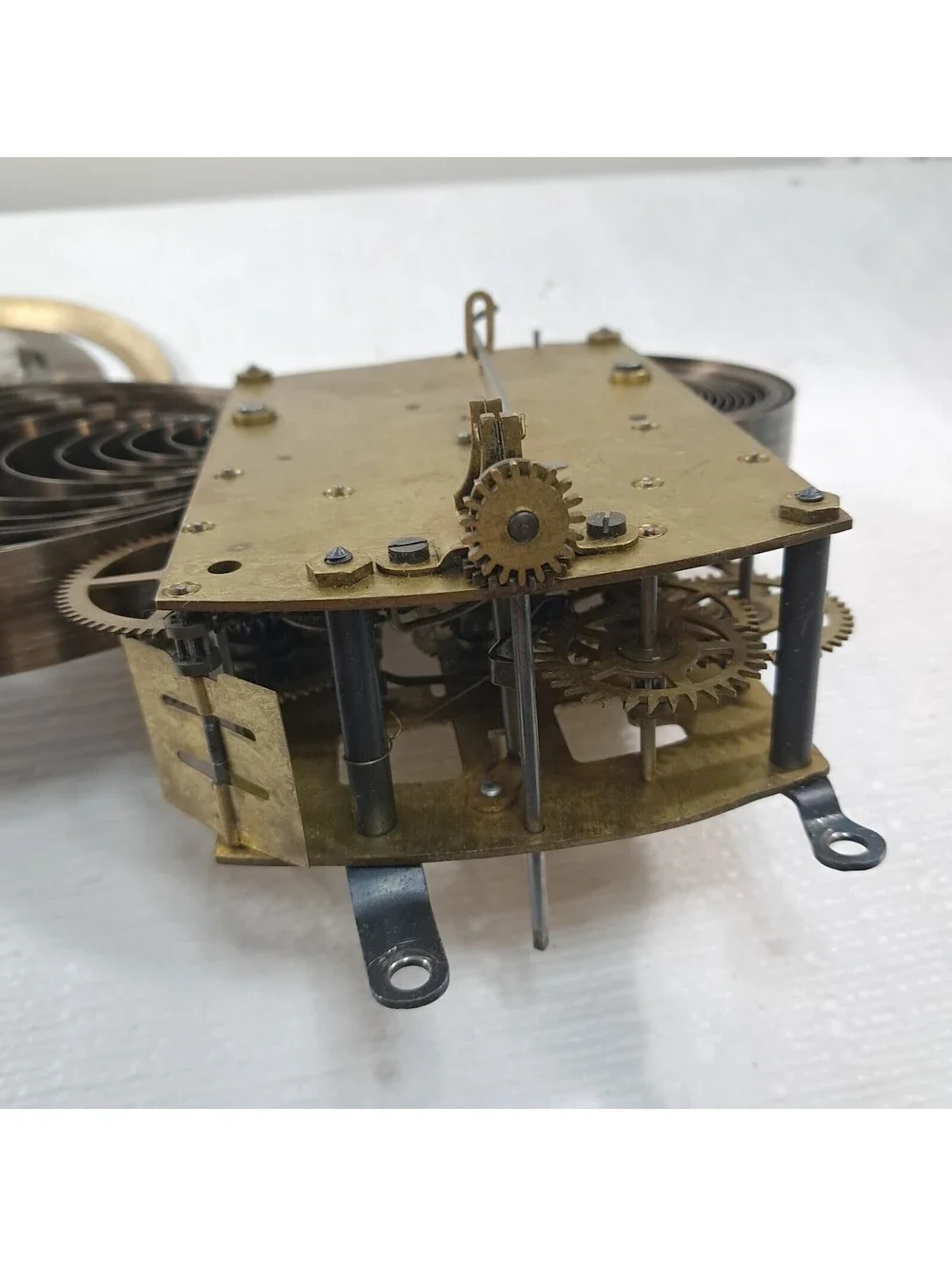 Antique Ansonia Clock CO A22 Movement brass parts for repair vintage replacement